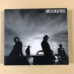 GLAY CD+DVD 2枚組「LOVE IS BEAUTIFUL」写真集付き