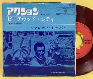 赤盤■EP■フレディ・キャノン■アクション■'65■Freddy Cannon■即決■洋楽■レコード