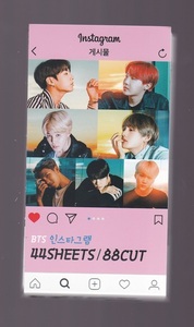 ☆ラスト！■BTS/防弾少年団■インスタグラム写真44枚88カット☆韓国JUNG KOOKU/V/JIMIN/JIN/J-HOPE/RAP MONSTER/SUGA