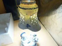 PORCELAIN LAMPS　1243A　陶器　ランプ　動作品　カデ389　　　送料無料 管ta　　23may_画像2