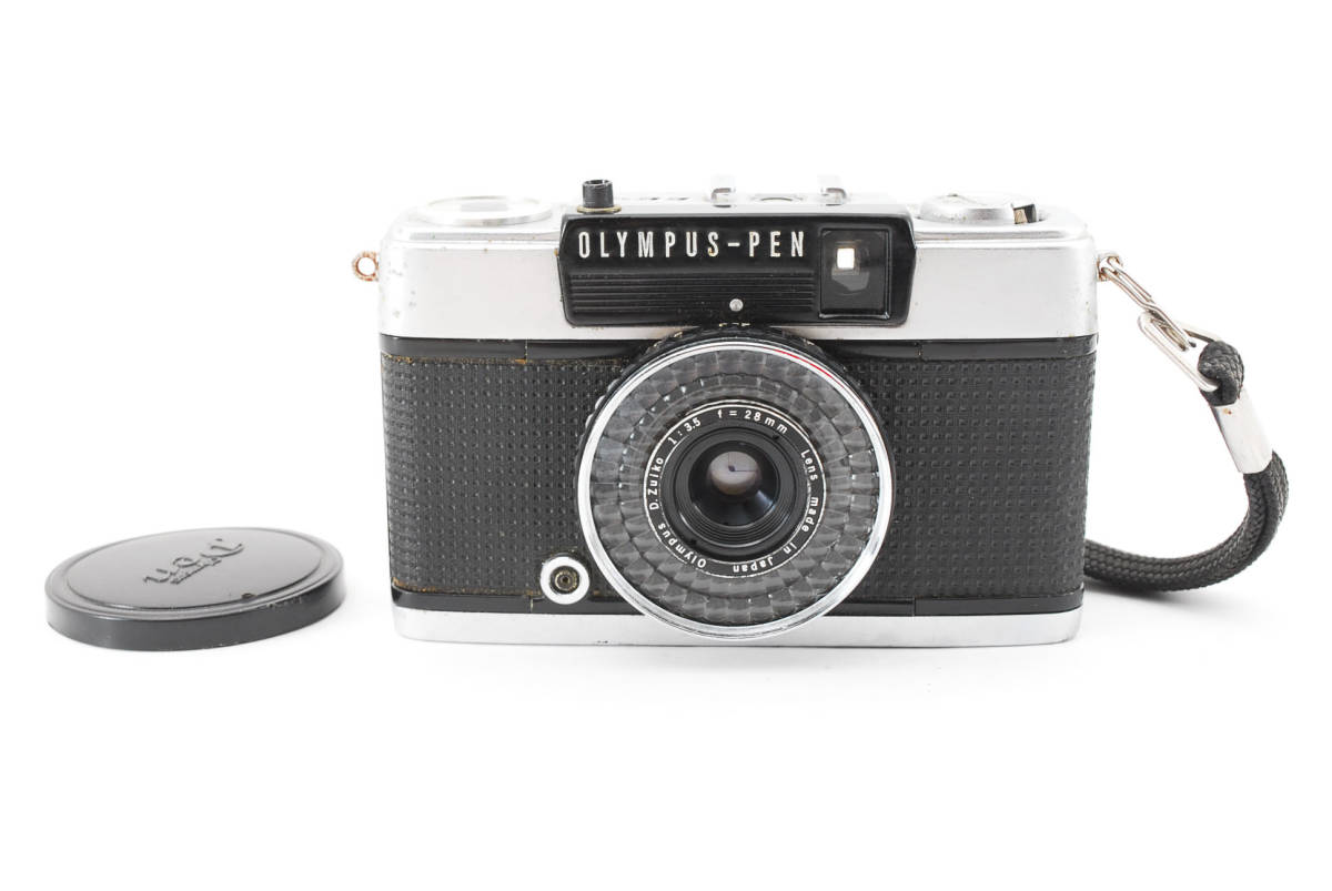 送料無料 ジャンク扱い OLYMPUS PEN EE-3 フラッシュ(National203)付き オリンパス Olympus Pen EE(中古品)