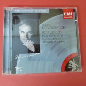 CD1-230613☆EMI　SCHUBERT:PIANO SONATA NO.21 etc. STEPHEN KOVACEVICH CD