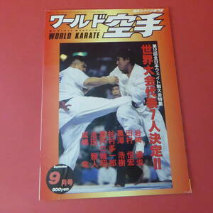 YN1-230620☆ワールド空手　95/9月号　ぴいぷる社