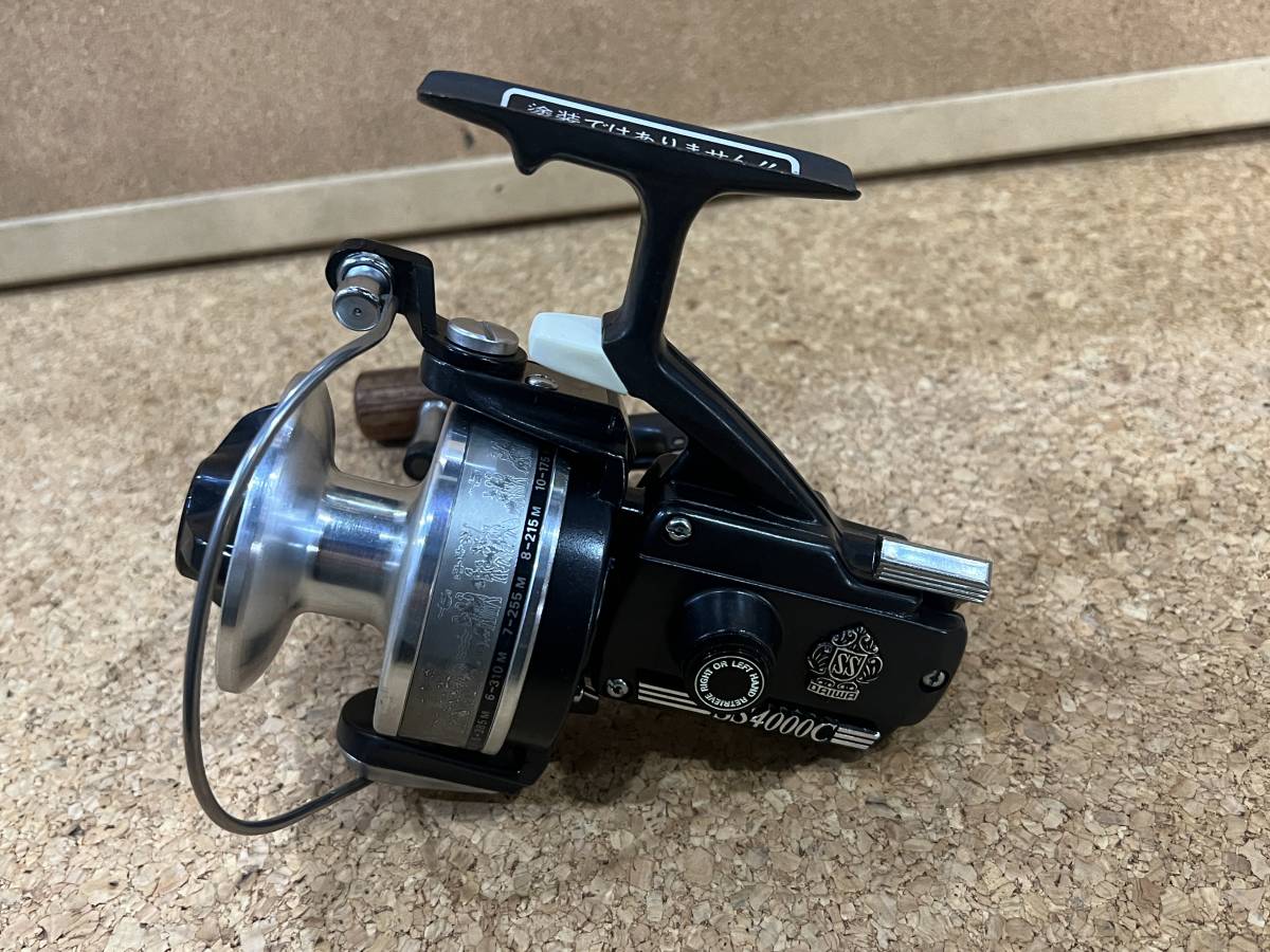 DAIWA ダイワ SS 4000C スピニングリール オールドリール美品 機能好調