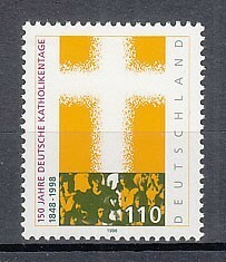 ドイツ 1998年未使用NH ドイツカトリック会#1995
