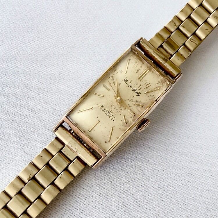 SEIKO Fashion 17石 レディース手巻き腕時計 稼動 鶴のマークあり 