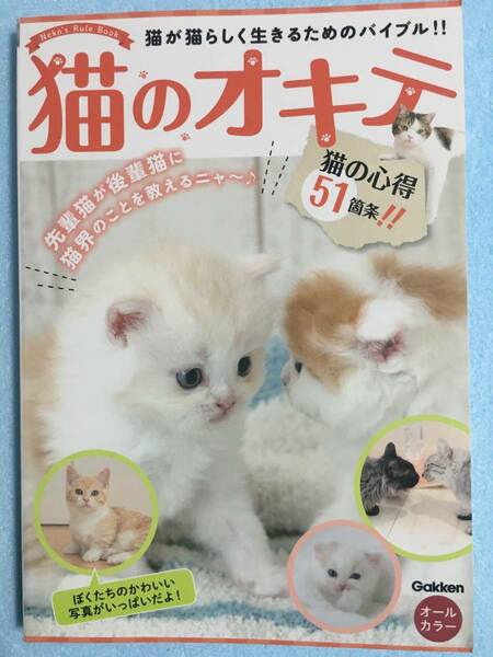 【 送料無料！!・猫が猫らしく生きるためのバイブル！】★猫のオキテ～猫の心得51箇条!!～★