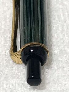 K470 アンティーク　ペリカン　ボールペン　355 緑縞　FARBWERKE HOECHST AG