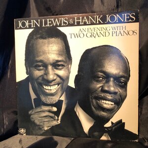 John Lewis & Hank Jones / An Evening With Two Grand Pianos LP Little David Records