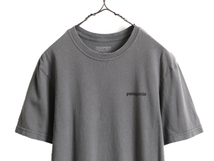 USA製 ■ 16年製 パタゴニア プリント 半袖 Tシャツ メンズ XS / Patagonia アウトドア フィッツロイ オーガニック コットン ボックスロゴ_画像4