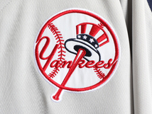 ボーイズ XL メンズ S 程■ ナイキ MLB オフィシャル ヤンキース ベースボール シャツ NIKE ゲームシャツ 半袖 シャツ ユニホーム 大リーグ_画像3