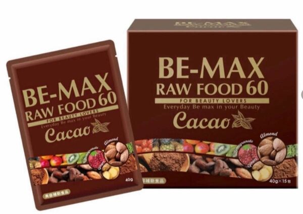 BE-MAX（ビーマックス）ローフード60カカオ 40g×15包