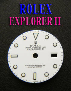 ROLEX EXPLORERⅡDIAL HANDS Genuine純正品 ロレックスエクスプローラー2 16558-810 文字盤＆針セット