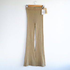 新品 定価1万3200円 YAMAI ヤマイ 日本製 OG KNIT Rib Tights フレア ニット タイツ Ⅰ 管理番号F589Q231 Snow Peak