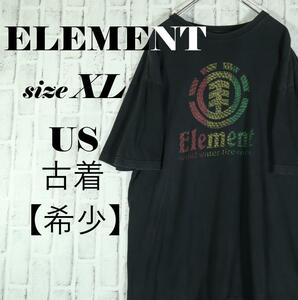 【大人気カラー】ELEMENT エレメント センターロゴ Tシャツ