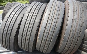 4本価格★パT7581■195/75R15 109/107N LT DUNLOP ENASAVE SPLT50 2019年 夏★条件付送料無料★地山 トラック 小型 バリ溝 9分山