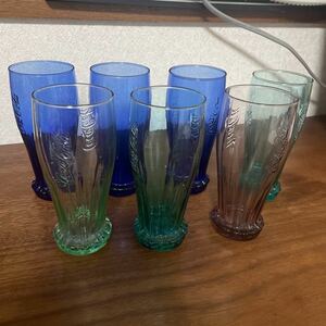 グラス コカコーラ　ノベルティ　非売品　7つセット　送料込み