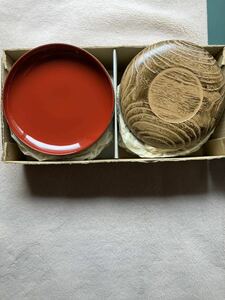 昭和レトロ　漆器 菓子器 菓子鉢 榮　荻村漆工　10枚セット