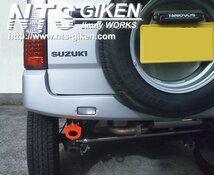 ジムニーJB23用リア牽引フック【赤色】jb23 カスタム けんいんフック けん引フック jimny NTS技研 JB23W_画像6