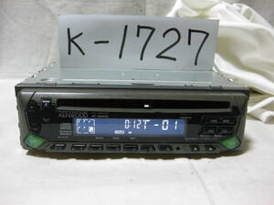 K-1727　KENWOOD　ケンウッド　RY-390CD　1Dサイズ　CDデッキ　故障品