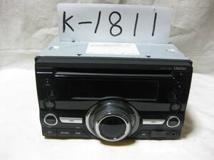 K-1811 Clarion Clarion CX211BK MP3 передний USB AUX 2D размер CD панель неисправность товар 