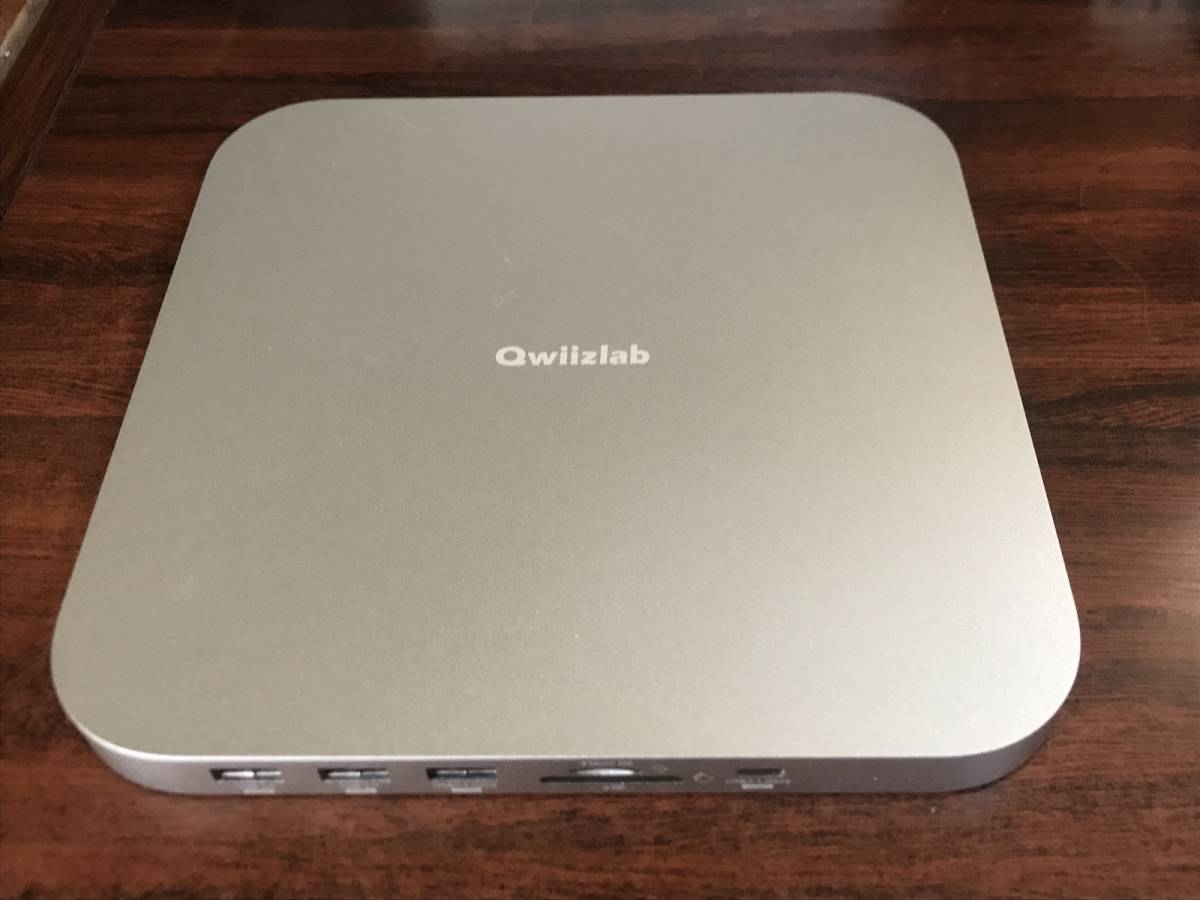Mac mini ドッキングステーション M.2, 2.5SATA, カードリーダ等増設