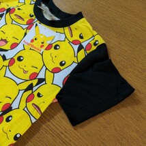 ☆新品☆ポケットモンスター☆半袖Ｔシャツ☆130cm☆ピカチュウ柄☆男の子用☆No.1196_画像3