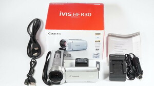 Canon キャノン iVIS HF R30 シルバー 1週間保証 元箱 /9095