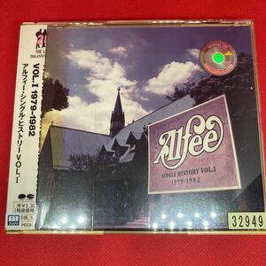 【2枚組】ALFEE / アルフィー シングル ヒストリー VOL.1 / 中古CD