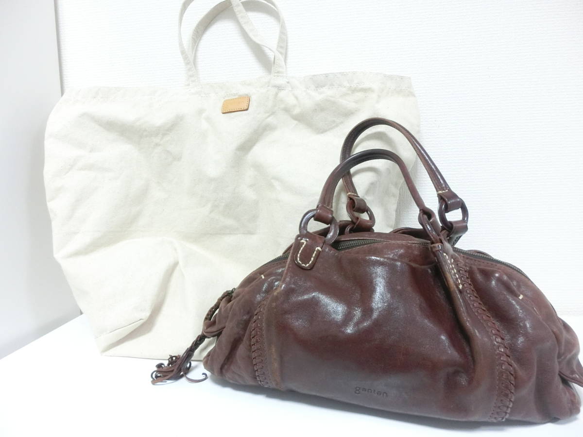 2023年最新】Yahoo!オークション -genten バッグ 中古の中古品・新品