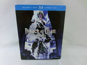 進撃の巨人　2期　14話～25話　海外盤ブルーレイ+DVD　コンボパック　日本語音声