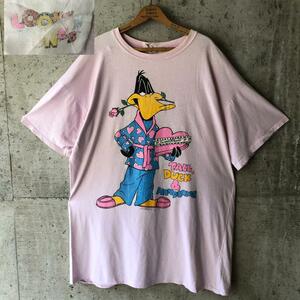 【DF14】 Tシャツ ルーニー・テューンズ アニメ ダフィーダック 1994年