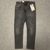 W36 ★ 新品 リーバイス 502 ウォーム ブラックデニム レギュラーテーパー ストレッチ LEVI'S 暖パン WARM 黒 ジーンズ パンツ 29507-1093_画像2