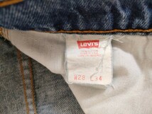 【送料☆520円】USA製 90s ヴィンテージ Levi's リーバイス 520-0217 デニム パンツ ジーンズ ストレート 94年製 W28/L34/刻印525/_画像7