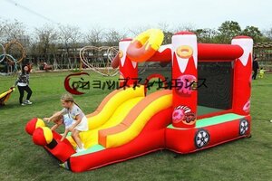  popular recommendation * large pool air playground equipment vinyl pool slide attaching home use for children pool large trampoline slide large playground equipment 