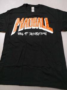 MADBALL Tシャツ ball of destruction 黒M マッドボール / agnostic front sick of it all cro-mags leeway crumbsuckers bad brains