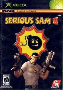 *[ North America version xbox]Serious Sam II( used )si rear s Sam 