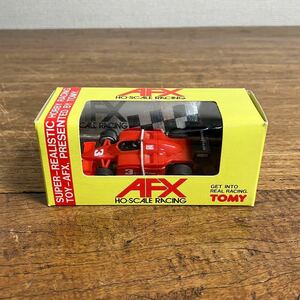 Драгоценный игровой автомат AFX 0025 Ferrari F-1 в штуке Tomy Ho Scale Minicar Showa Retro Tommy Junk Ferrari