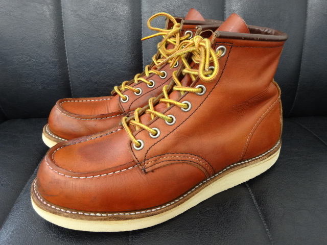 REDWING レッドウィング 8875 アイリッシュセッター モックトゥ レザー