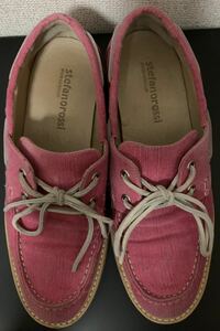  deck shoes 26 size pink series color 