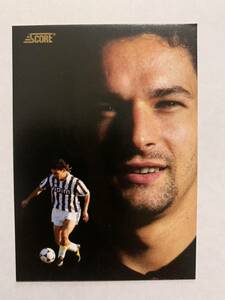 SCORE ROBERTO BAGGIO ロベルト・バッジョ；スコア、ユベントス、1991、