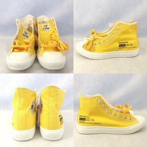 未使用 CONVERSE ALL STAR コンバース オール スター ハイカット スニーカー ポケットモンスター ポケモン ピカチュウ イエロー 26.5cmの画像3