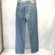 FERRE JEANS フェレ ジーンズ MADE IN ITALY デニム イタリア製 ストレート ライトブルー ボトムス メンズ レザー パッチ_画像2