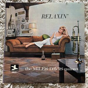 稀少ジャケ違い　オランダ盤　miles davis relaxin' マイルスデイビス　マイルスデイヴィス　リラクシン　LPレコード prestige 蘭盤　モノ