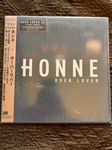 激レア　HONNE デビューアルバム　over lover 10インチ　シュリンク&ダウンロードコード付　美盤　レコード　LP EP