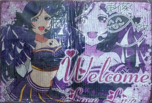 定形外510円 非売品 新品・未開封【東條希】ラブライブ! 玄関マット Welcome 60cm×38cm タカラモノズ μ's