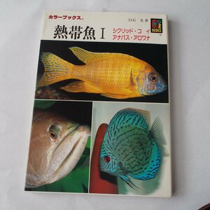  tropical fish Isik lid *koi* hole bus * osteoglossids white stone light Hoikusha color books 