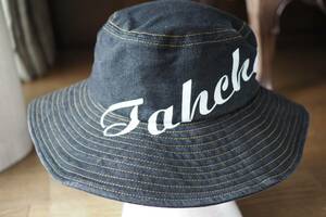 TAHCHEE Denim hat wide .tsuba hat 