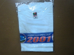 日本ハム ファイターズ 2001 スプリングキャンプ Tシャツ SIZE:L 未開封品 