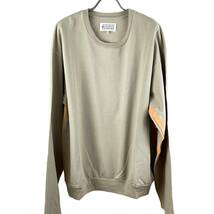 Maison Margiela (メゾン マルジェラ) Longsleeve Orange Spray T Shirt (beige)_画像1